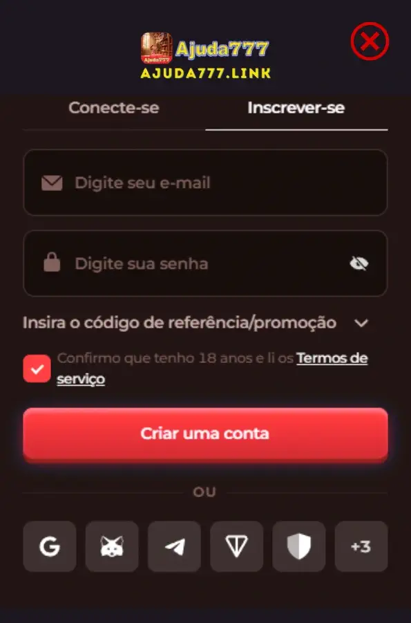 Registro Ajuda777 cassino